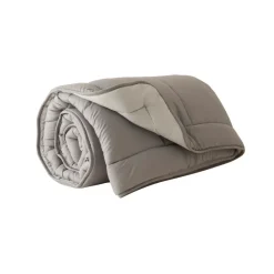 Outlet Home Double Face Duvet Cover, 135x200cm, Anthratice-Grey Duvet Cover Sets