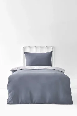 Hot Home Duvet Cover Set, Single, Light Grey Dark Grey Duvet Cover Sets
