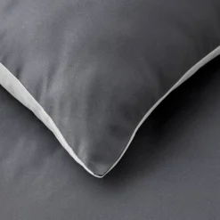 Hot Home Duvet Cover Set, Single, Light Grey Dark Grey Duvet Cover Sets