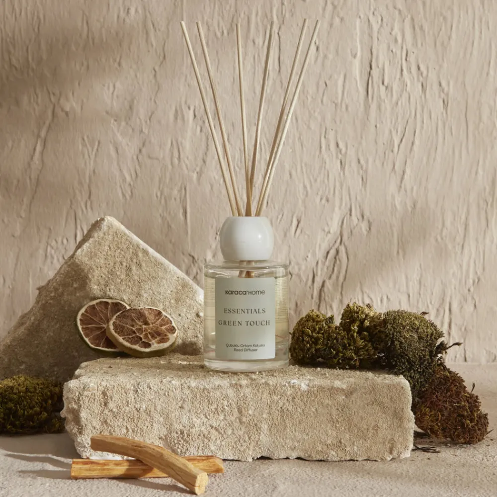 Outlet Home Essentials Green Touch Reed Diffuser 100ml, Aquamarine Home Diffusers