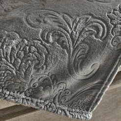 New Home Felix Blanket, 220cmx240cm, Grey Throws & Blankets
