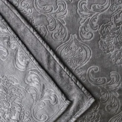 New Home Felix Blanket, 220cmx240cm, Grey Throws & Blankets