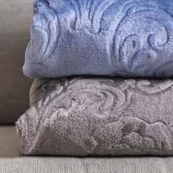 New Home Felix Blanket, 220cmx240cm, Grey Throws & Blankets