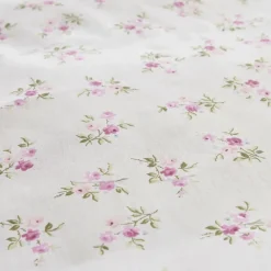 Discount Home Glen 100% Turkish Cotton Duvet Cover Set, Double, Pink Duvet Cover Sets