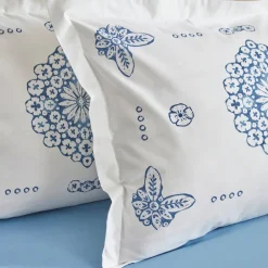 Home Ida 100% Turkish Cotton Duvet Cover Set, Double, Fuchsia Duvet Cover Sets