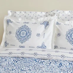 Home Ida 100% Turkish Cotton Duvet Cover Set, Double, Fuchsia Duvet Cover Sets