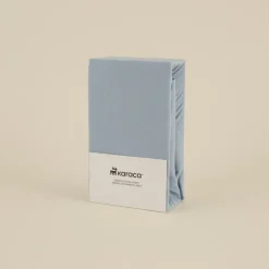 Clearance Home Jersey 100% Turkish Cotton Fitted Sheet, 140x200+30cm, Bed Sheets