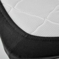 Hot Home Jersey 100% Turkish Cotton Fitted Sheet, Super King, Anthracite Bed Sheets