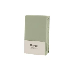 Clearance Home Jersey 100% Turkish Cotton Fitted Sheet, 100x200+30cm, Mint Bed Sheets