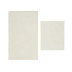 Sale Home Katy 2-Piece Bath Mat, Cream Bath Mats