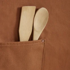 Sale Home Lisa Gabardin Kitchen Apron, 75x56cm, Terra Cotta Apron Sets