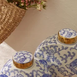 Clearance Home Lisbon Pol Decorative Jar, 28cm, Multi Ornaments