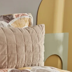 Outlet Home Lydia Bedding Set, Double, Beige Bedding Sets|Duvet Cover Sets