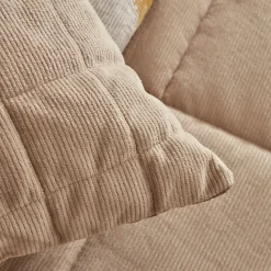 Outlet Home Lydia Bedding Set, Double, Beige Bedding Sets|Duvet Cover Sets