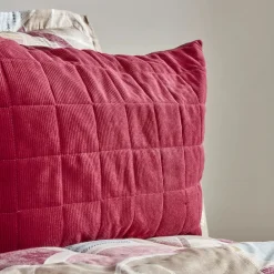 Discount Home Lydia Bedding Set, Double, Burgundy Bedding Sets