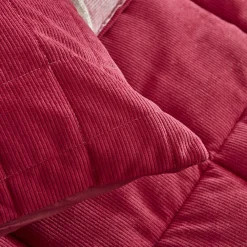 Discount Home Lydia Bedding Set, Double, Burgundy Bedding Sets