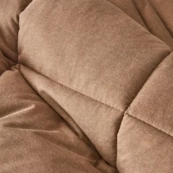 Sale Home Motto 100% Turkish Cotton Comfort Set, Single, 155cmx220cm, Beige Duvets