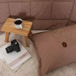 Online Home Motto 100% Turkish Cotton Comfort Bedding Set, Double, Brown Bedding Sets|Duvet Cover Sets