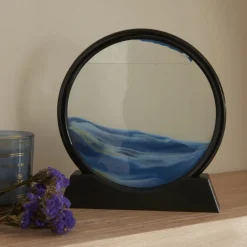 Clearance Home Moving Hourglass, Blue Ornaments