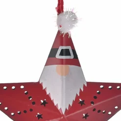 Home New Year Christmas Star Tree Decoration, 12cm, Multi Ornaments
