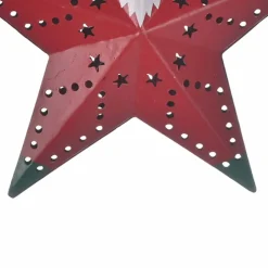 Home New Year Christmas Star Tree Decoration, 12cm, Multi Ornaments
