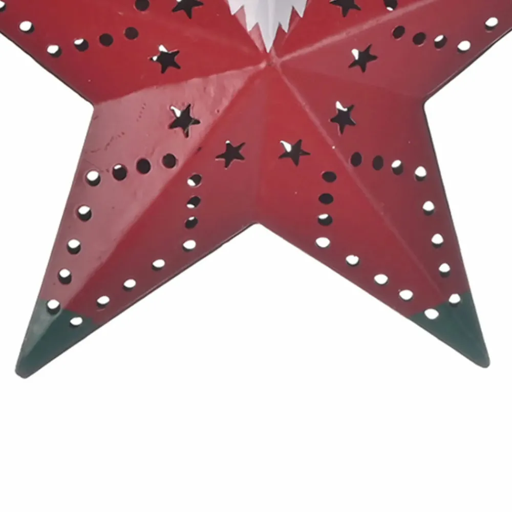 Home New Year Christmas Star Tree Decoration, 12cm, Multi Ornaments
