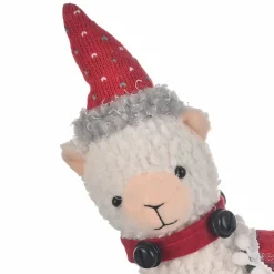 Discount Home New Year Christmas Alpaca Plush Toy Decoration, 28cm, Multi Ornaments
