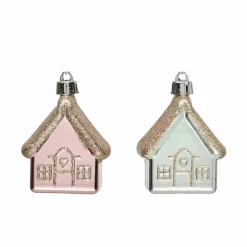 Clearance Home New Year Christmas Tree Decoration Set, 4 Piece, Multi Ornaments