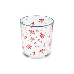 Clearance Home New Year Christmas 3-Piece Butcher's Broom Glass Tumbler Set, 380ml, Multi Tumbler Glasses
