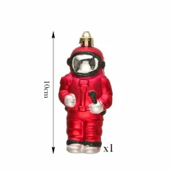 Hot Home New Year Christmas Astronaut Tree Decoration, 10cm, Multi Ornaments