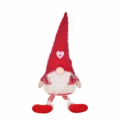 Outlet Home New Year Christmas Sitting Santa Plush Toy Decoration, 52cm, Multi Ornaments