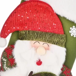 New Home New Year Christmas Santa Gift Stocking Sock Decoration, 47cm, Multi Ornaments