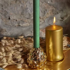 Hot Home New Year Lanny Candle Holder, 7.4cmx4.2cmx7.6cm, Candle Holder