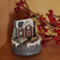 New Home New Year LED Lighted Christmas House, Multi Ornaments