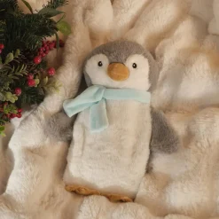 Sale Home New Year Penguin Hot Water Bottle, White Hot Water Bottle