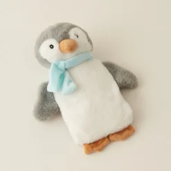 Sale Home New Year Penguin Hot Water Bottle, White Hot Water Bottle