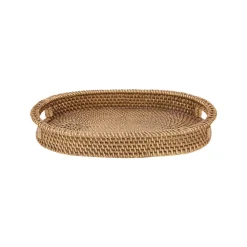 Online Home Nova Woven-Style Decorative Tray, 33,5x22,5cm, Trays