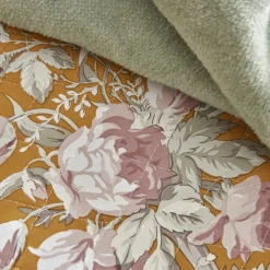 Best Home Petra Winter Duvet Cover Set with Bed Sheet, Double, Green Duvet Cover Sets