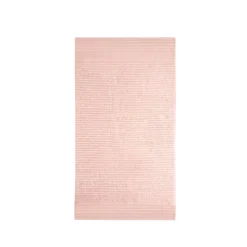 Home Rachel 100% Cotton Shower Towel, 70cmx140cm, Light Rose Towels