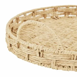 Home Rope Decorative Tray, 31cm, Beige Trays