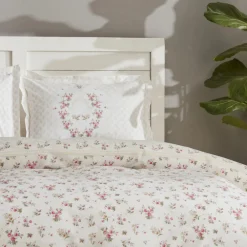 Discount Home Sonya 100% Turkish Cotton Duvet Cover Set, Double, Duvet Cover Sets