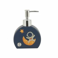 New Home Space Children Liquid Soap Pump, 10cmx9cmx15cm, Navy Blue Bath Accessories