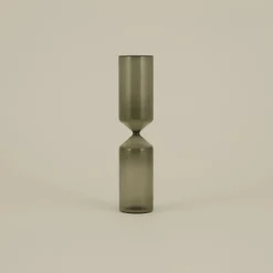 Sale Home Sphere 30 Min. Hourglass, 6x27 cm, Anthracite Ornaments