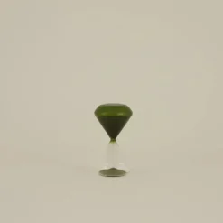 Sale Home Trigon 15 Min. Hourglass, 8x15cm, Green Ornaments