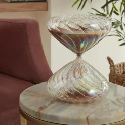 Home Trigon 60 Min. Hourglass, 16x20 cm, Monochrome Ornaments