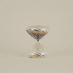 Home Trigon 60 Min. Hourglass, 16x20 cm, Monochrome Ornaments