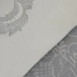 Hot Home Tugba 8-Piece Bedding Set, Double, Silver Bedding Sets