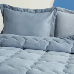 Hot Home Viny Soft Dream Comfort Bedding Set Old, Double, Indigo Bedding Sets|Duvets