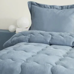 Hot Home Viny Soft Dream Comfort Bedding Set Old, Double, Indigo Bedding Sets|Duvets