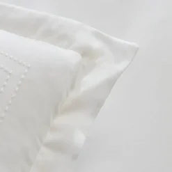Hot Home White Collection Felves 100% Turkish Cotton Duvet Cover Set, King Size, White Duvet Cover Sets